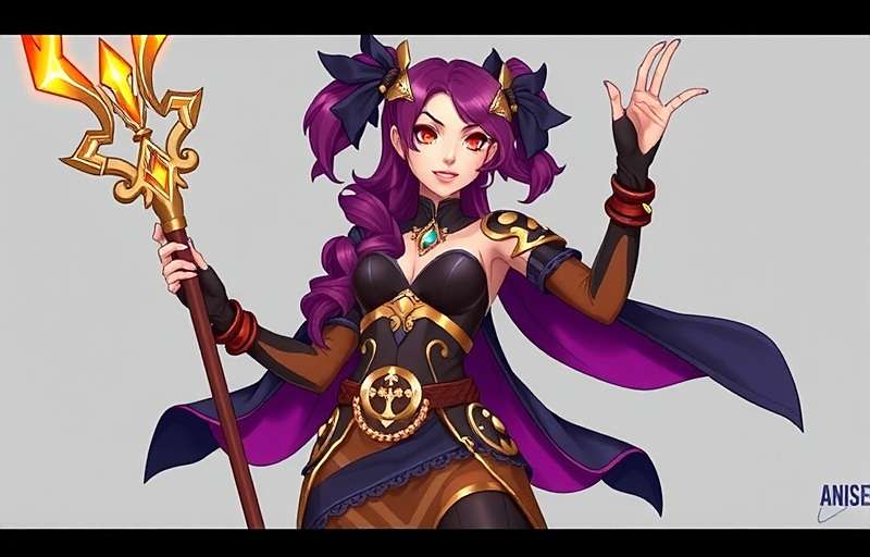 Concept art for upcoming Anise Spectacle Champion international trading update